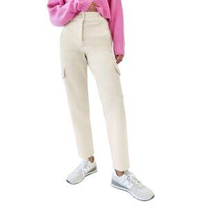 Aritzia‎ Wilfred Free Modern Cargo Preppy Ankle GD Birch Pants Size 4